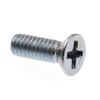 Machine Screws, Flat Hd, Phillips Dr, #8.,zinc, Package Of 75.