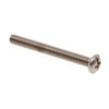 Machine Screws, Pan Hd, Phil/ Slot Com, #8, Ss, Package Of 25