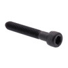 Socket Hd Cap Screws, Hexdr, #10-24, Black , Package Of 25