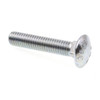 Carriage Bolts, -16 , A307 Grade Azinc, Package Of 50