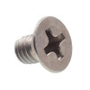 Machine Screws,flat Hd, Phillips Dr,6mm, Ss, Package Of 10