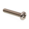 Machine Screws, Pan Hd, Phil/ Slot Com, #10., Ss, Package Of 25