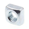 Square Nuts,.-18,zinc, Package Of 25