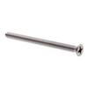 Machine Screws , Flat/Phillips Dr , 12-24 X 3" , Grd 18-8 Ss , Package Of 25