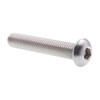 Skt Cap Scws, Btn Hd, Hex Dr, Grd 18-8 Ss, Package Of 5