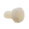Hex Hd Cap Scws, -18 Nylon, Package Of 10