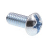 Machine Screws Round/Phillips/Slotted Combo Dr 1/4-20 X 5/8" Zinc Package Of 75