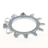 Lock Washers, External Tooth, Zc, Package Of 50