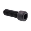 Skt Hd Cap Scws, Hex Dr, -131- Blk , Package Of 5