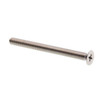 Machine Screws , Flat/Phillips Dr , Grd A2-70 Ss , M5-0.8 X 60mm , Package Of 10