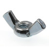 Wing Nuts, Cold-Forged, #8, Zc, Package Of 20