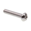 Phil Dr 25ec #10-32x1" Machine Screw Round Hd Combo S/S Package Of 25