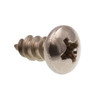 Sheet Metal Screws, Self-Tapping, Pan Head, Phillips, #8 X 3/8", Package Of 25