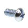 Machine Screws, Round Head, Phillips/Slotted Combination Drive, #10-24 X 3/8 In. (100 Pack)