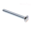 Carriage Bolts, -18 X 3 In., A307 Grade A Zc Stl, Package Of 50