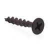 Drywall Screws, Bgl Hd, Phil Dr, #6, Blk Ppte Stl, Package Of 500