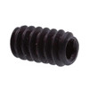 Socket Set Screws, #6-32blk Stl, Package Of 25