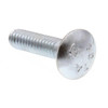 Carriage Bolts, -20 X 1 In., A307 Grade A Zc Stl,package Of 100