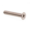 Machine Screws Metric Flat/Phillips Dr Gr A2-70 Ss M3-0.5 X 18mm Package Of 10