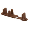 Bypass Dr Guide, 1 In. High, Adjust, Dark Brown, Package Of 2