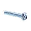 Ms, Indent Hex Hd, Slot Dr, #10-24 X 1 In, Zc Stl,package Of 100