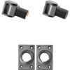 D&d Technologies Sureclose Hinge Closer Kit Aluminum Center Mount - 90 Lbs