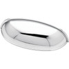 Liberty Hardware 2.5-3 Dual Mount Cup Pull, Chrome, Package Of 25