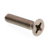 Ms, Flat Hd, Phil Dr, #12-24 X 1 In., Grade 18-8 Ss, Package Of 25