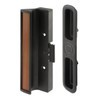 Alum Blk , Patio Dr Handle Surface Mt W/ Clamp Latch, Intnl Wdws