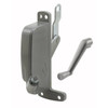 Stanley Awning Operator, Gray, Left Hand, 2-3/16 In. Offset Link