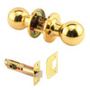 Passage Knob, Rd, Brs 1-Set