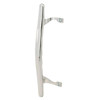 Slid Glass Dr Pull Handle, Dcst Cnst, Chrm