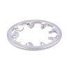 Internal Tooth Lock Washers, 1/4 In, 400 Series Ss, Package Of 25
