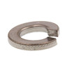 Medium Split Lock Washers, 1/4 In, Grd 18-8 Ss, Package Of 25