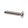 Machine Sws, Fh, Phil Dr, #2-56 X 1/2 In, Grd 18-8 Ss, Package Of 25
