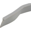 Storm Dr Bottom Sweep Seal, Gray Vinyl, 37in, V-Shape Delta