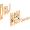 Casement Window Lk, Brass
