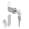 Mailbox Lk, 1-3/8in, Constrt, Nkl , Key Different
