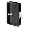 Black Plast Screen Dr Latch And Pull W/ Sec Lk, Anjac