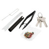 Re-Key A Lk Kit, Schlage Type C, 5-Pin Tumbler Sets W/Pre-Cut Keys