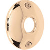 Defender Sec 2-1/4in Bright Brass Rosettes