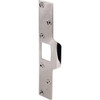 Defender Security 7-7/8in Chrome- Steel Security Latch Srk W/ 3in Long Screws