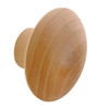 Bi-Fold Dr Pull Knob W/ Screw, Wood