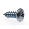 Sheet Metal Screws, #10 X 1/2in, Zc Steel, Package Of 100