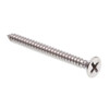 Sheet Metal Screws,#10 X 2in, Gr 18-8 Ss, Package Of 100