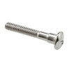 Sentry One-Way Shoulder Screws, #10-24 X 1-5/16in, Steel, Chrome, Package Of 100
