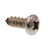 Sheet Metal Screws, #14 X 3/4in, Gr 18-8 Ss, Package Of 100