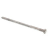 Hex Lag Screws, 3/8in X 8in, A307 Galv Steel, Package Of 10
