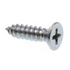 Sheet Metal Screws,#10 X 3/4in, Zc Steel, Package Of 100