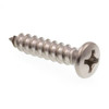 Sheet Metal Screws, #14 X 1-1/4in, Gr 18-8 Ss, Package Of 25
